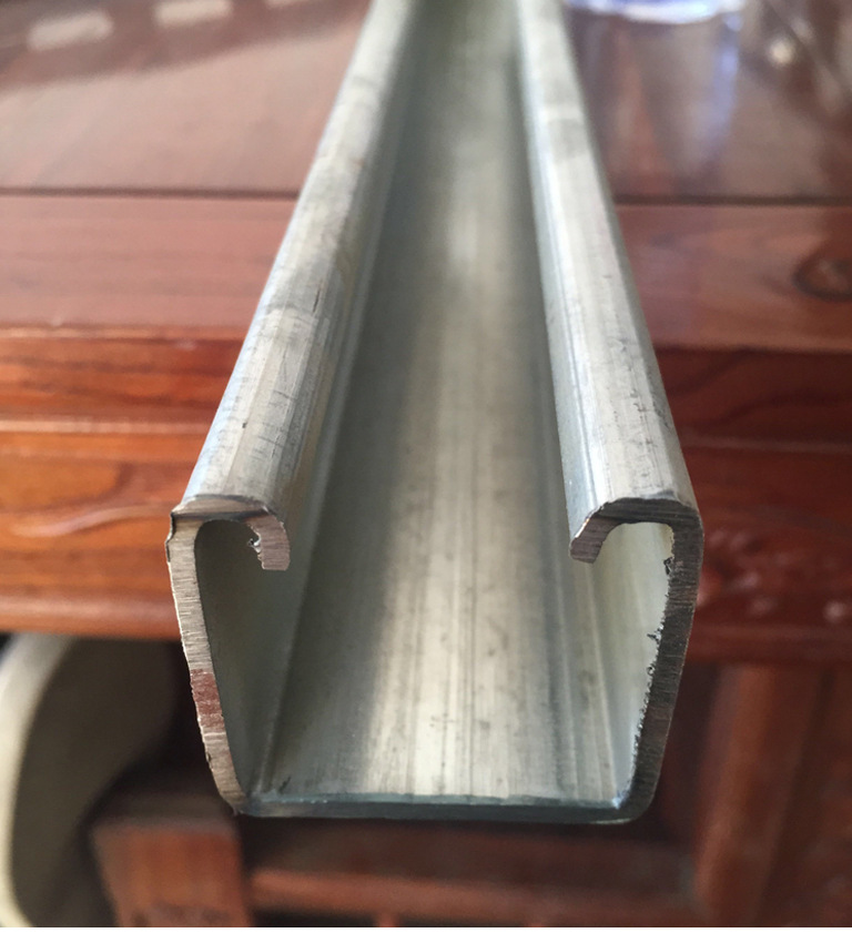 厂家定做小c型钢 出口c型钢 精密冷弯打孔c型钢 量大从优