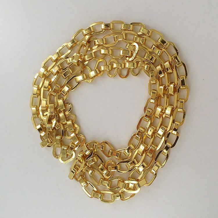 饰品电镀加工厂电镀黄金铁链电镀真金加工金属表面处理电镀24k金