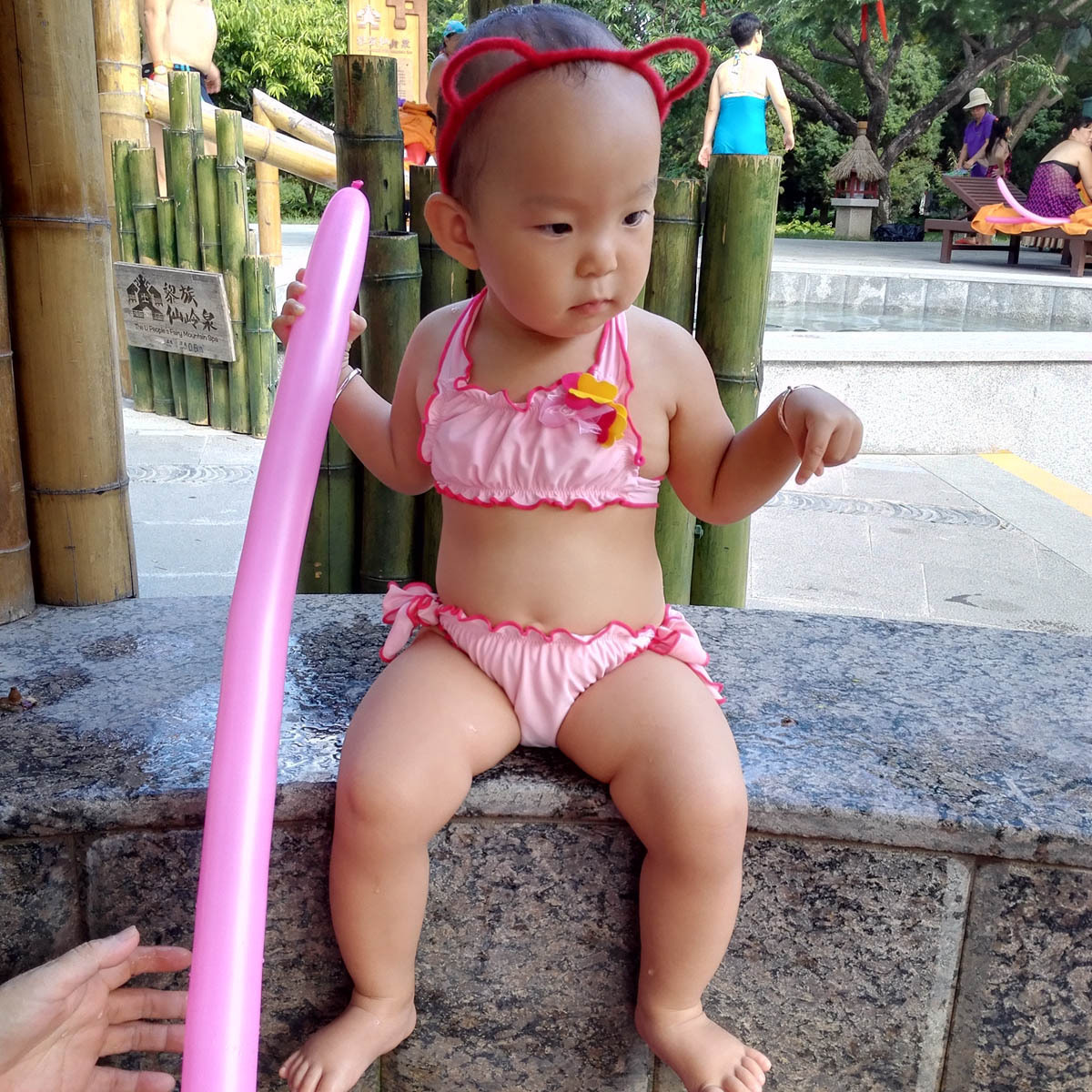 flamewing女童泳衣儿童三角泳裤可爱比基尼分体套装外贸出口批发