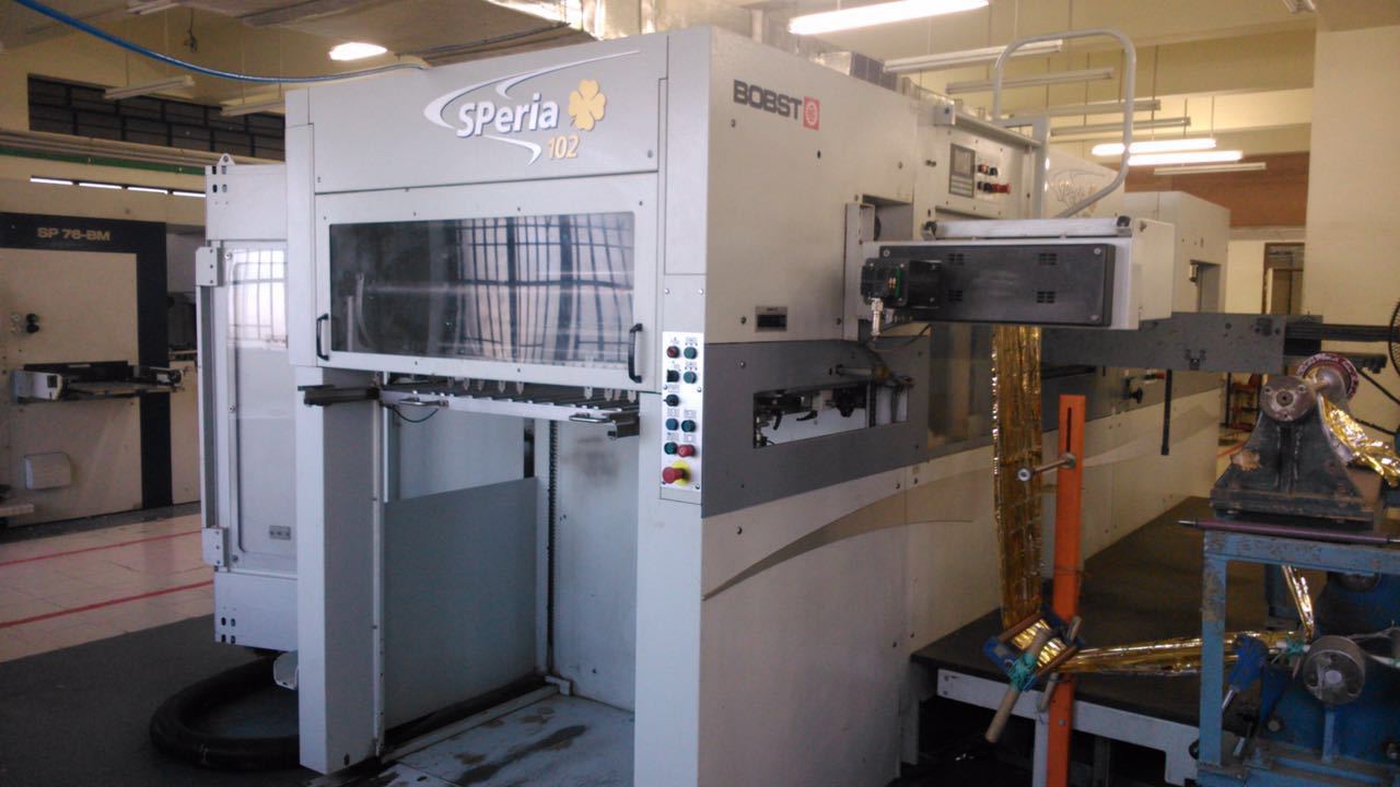 bobst博斯特全自动对开烫金机