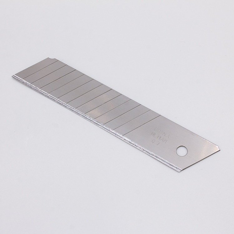 禾田办公用品 常规美工刀刀片ht-1060薄刀片0.6mm好材质信封刀片