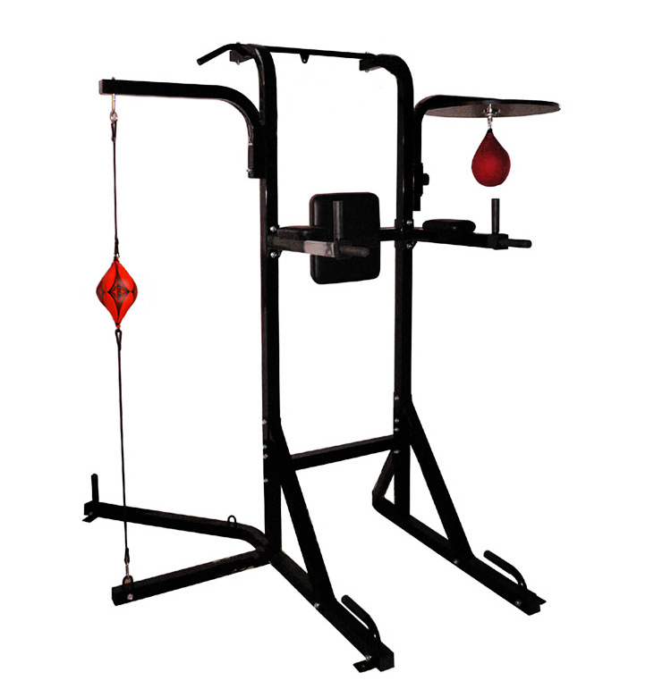 促销多功能力量综合训练器沙袋架拳击梨球架健身器材boxing stand
