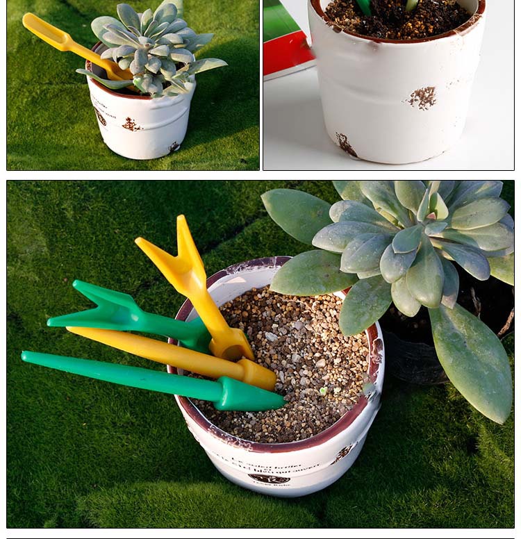 起苗器 移苗器 两件套 小盆栽 多肉植物 移盆 园艺工具种植器
