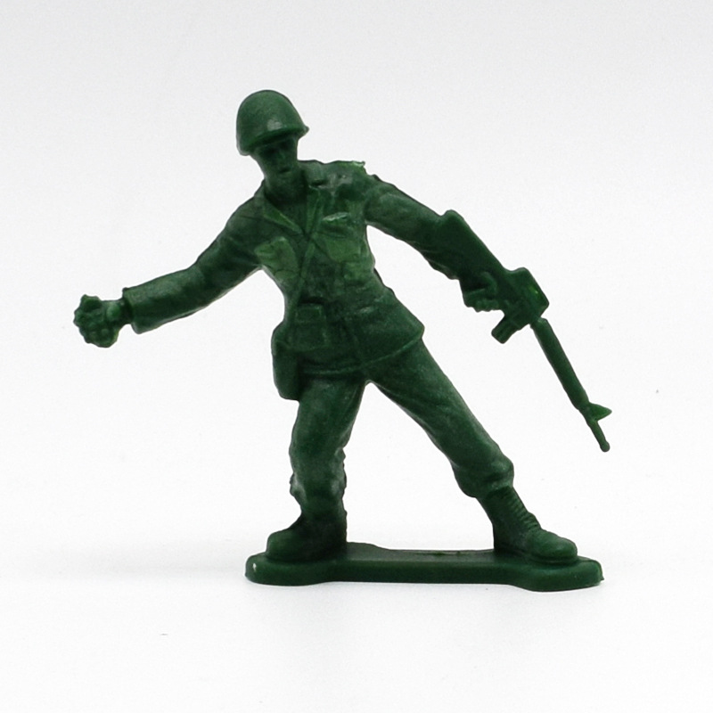 热卖新款大号12款pvc二战兵人军事部队士兵模型怀旧外贸玩具