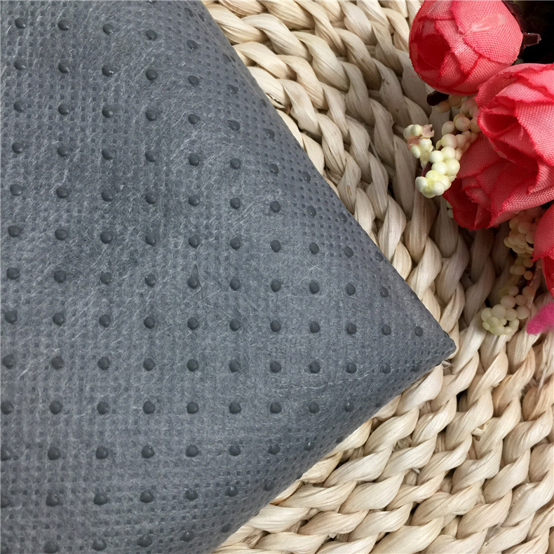 无纺布滴塑防滑布 宠物垫防滑底布地毯垫防滑底一次性拖鞋防滑底