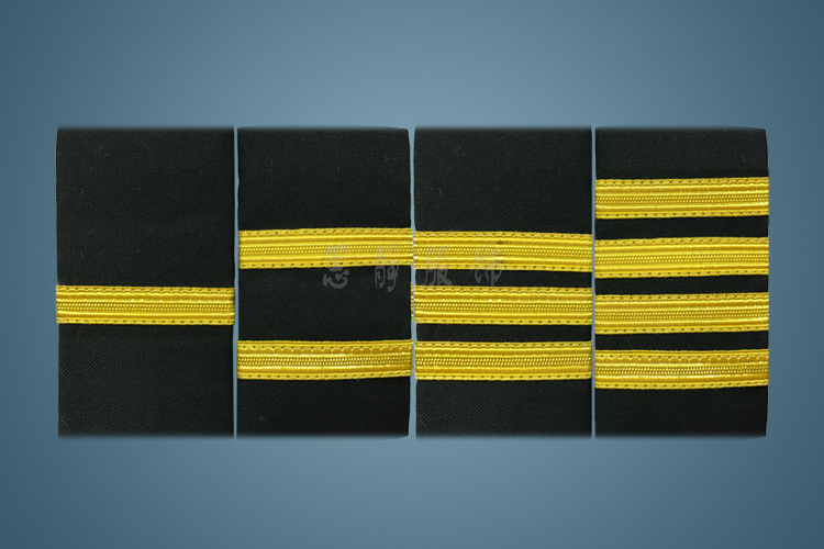 航空肩章机长肩牌航空飞行员职业配饰印度丝学员肩章