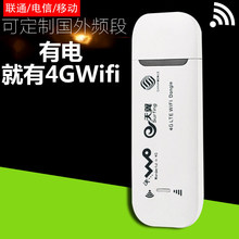 4G无线上网USB卡托 可贴芯片卡eSIM 车载wifi上网 4G路由器免插卡