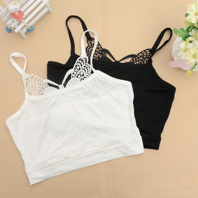 莎可儿少女运动文胸发育期学生 睡眠内衣 超薄蝴蝶背胸罩新品8057