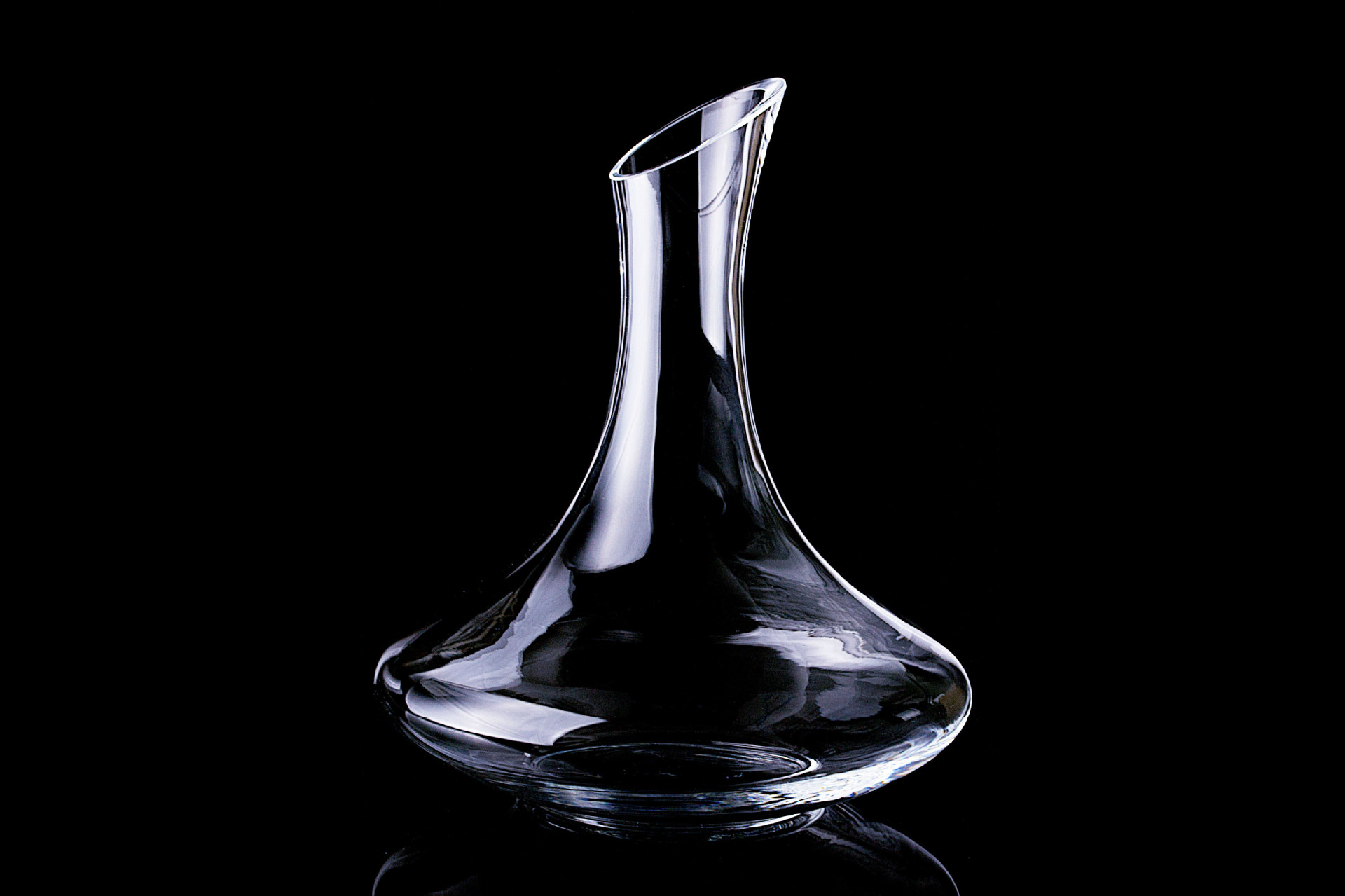 特价 批发无铅水晶玻璃醒酒器 斜口倒酒器 带手柄红酒分酒器套装