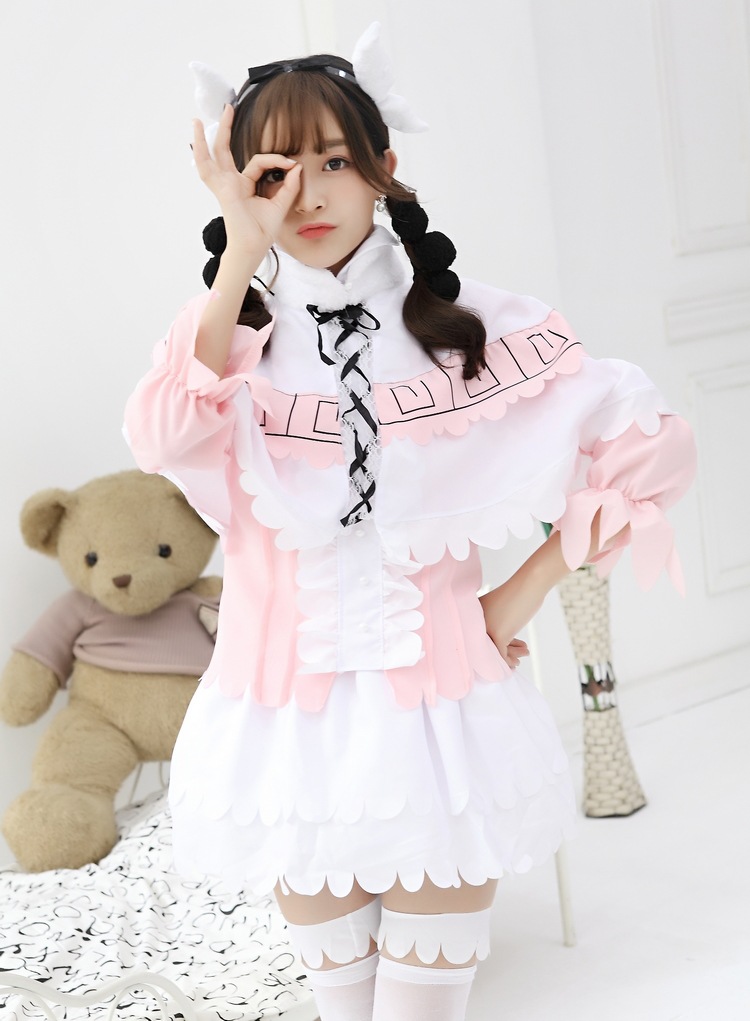 小林家的龙女仆萝莉cosplay服装女抖龙康娜cos服女仆装洛丽塔洋装