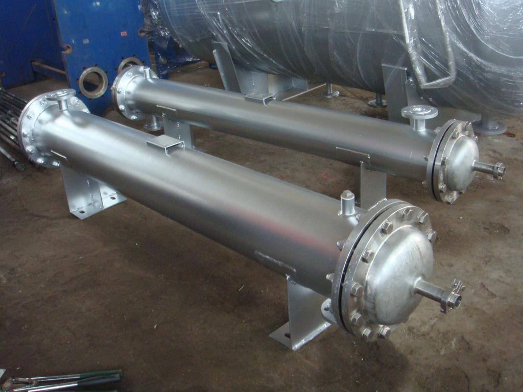 厂家防爆防裂 列管冷凝器 定制传热设备 不锈钢列管式冷凝器