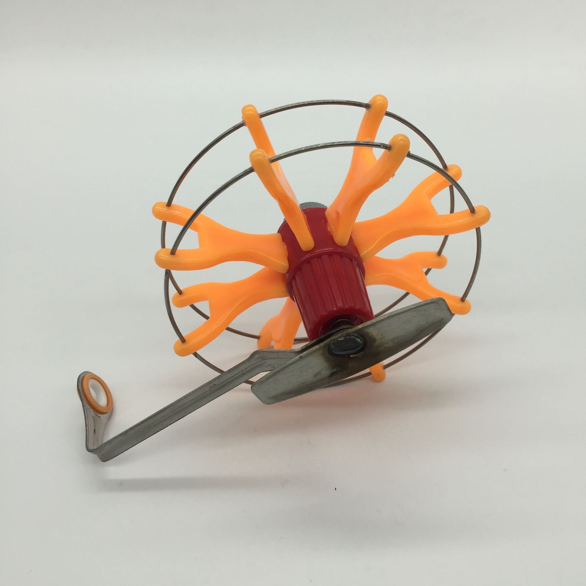 批发定制八卦轮手拨锚鱼轮风筝轮风车盘车筏轮顺滑冰钓鱼线轮