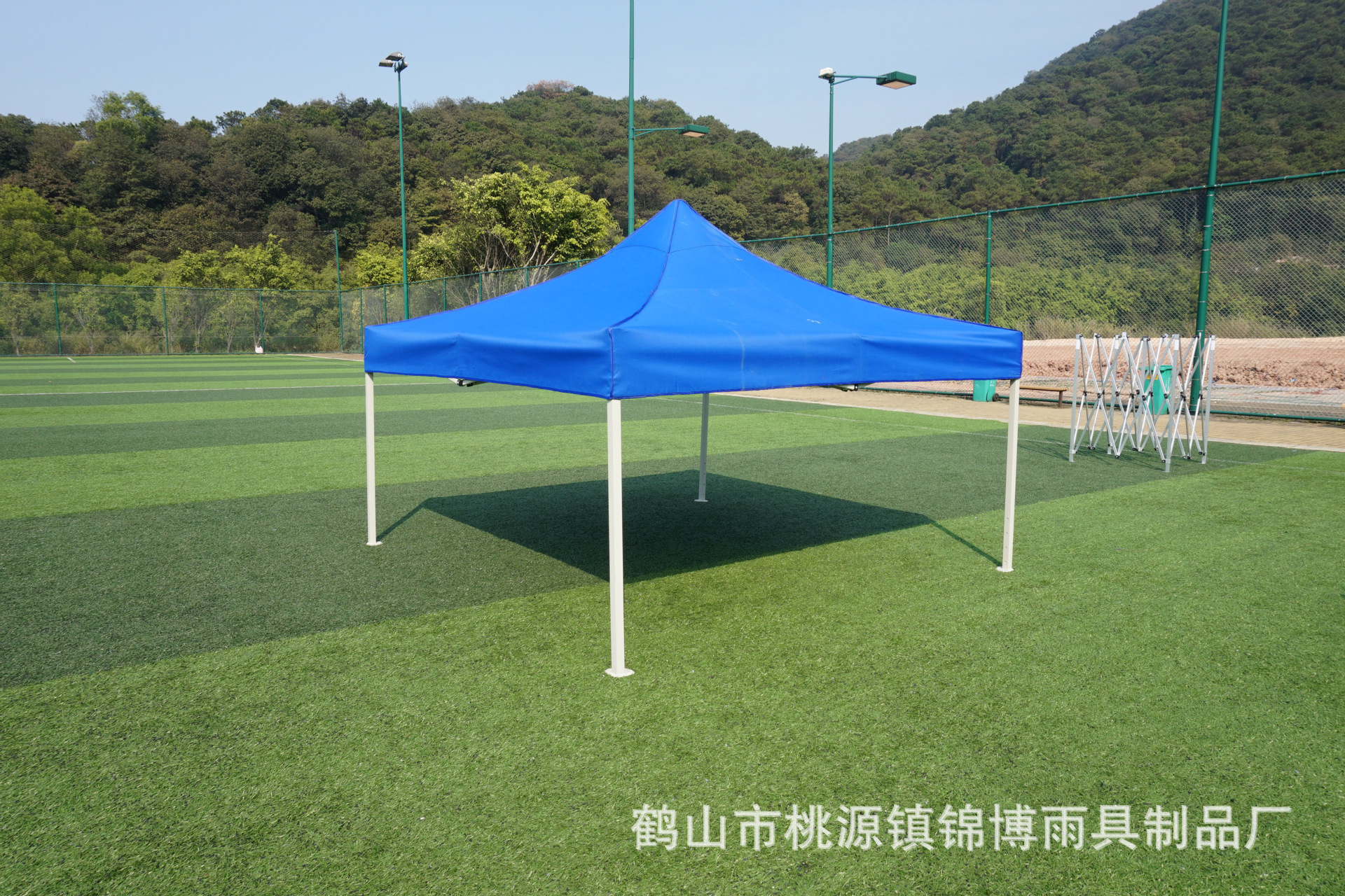 户外广告伞 促销折叠广告帐篷定做印字 遮太阳沙滩四角帐篷批发