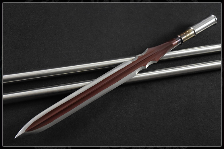 正品龙泉猛虎霸王枪赵云枪红缨枪武术长枪长矛十八般兵器 未开刃