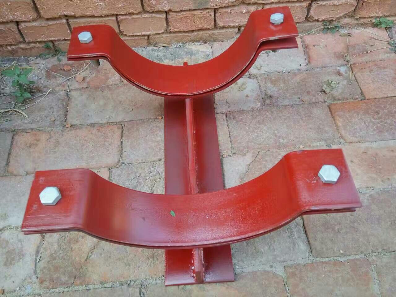 生产厂家特价 定做 空调管道喷漆管卡 管道木托专用管卡