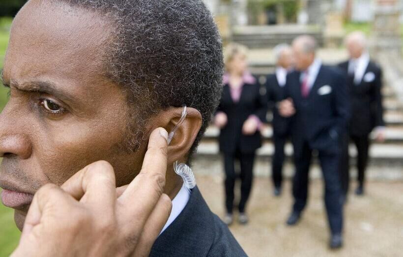 保镖专用耳机 空气导管入耳式耳机 对讲机耳机耳麦厂家批发