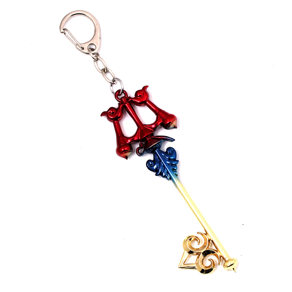 动漫周边王国之心饰品批发kingdom hearts 王国之心钥匙扣彩色9款