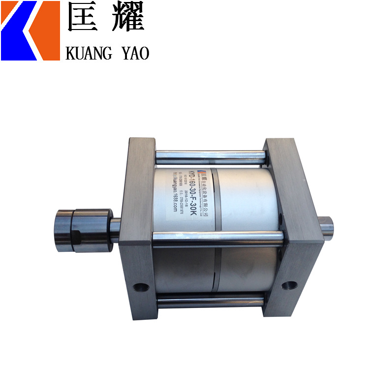 广东倍力气缸非标现货铝合金3倍空气增压缸标准多倍力气液增压缸