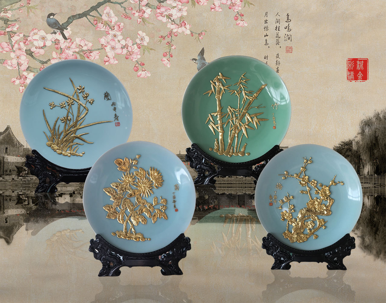 泥金彩漆—宁波非遗特色文化礼品