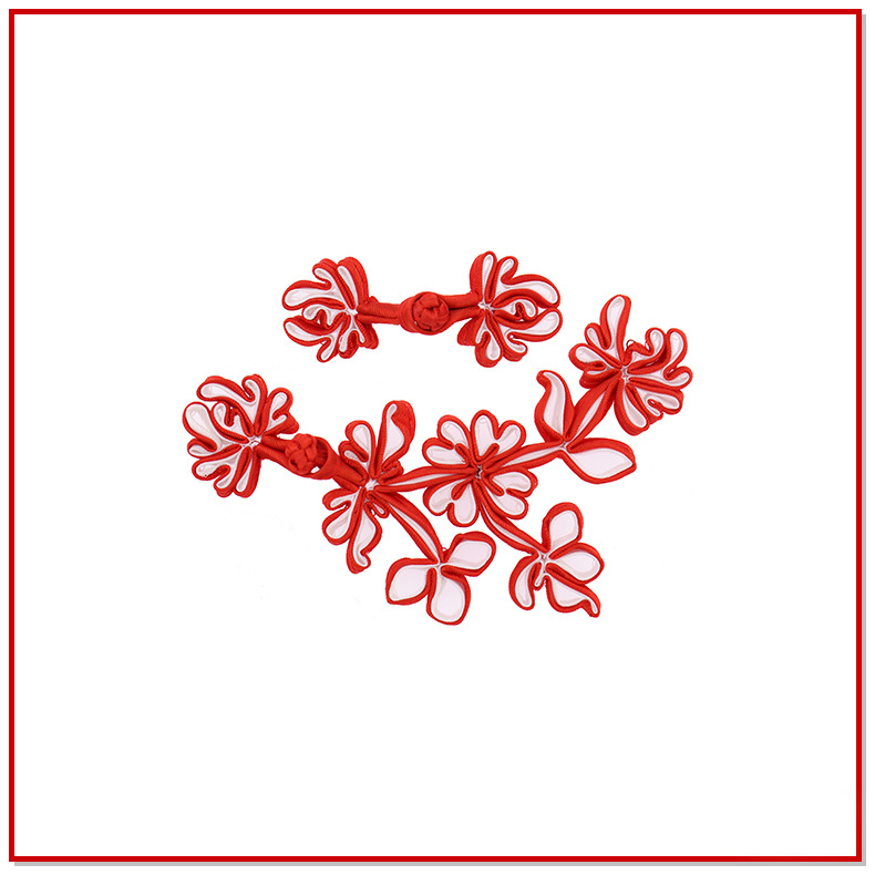 厂家供应批发双色立体树枝唐装扣 旗袍扣 纯手工盘扣 质优价廉