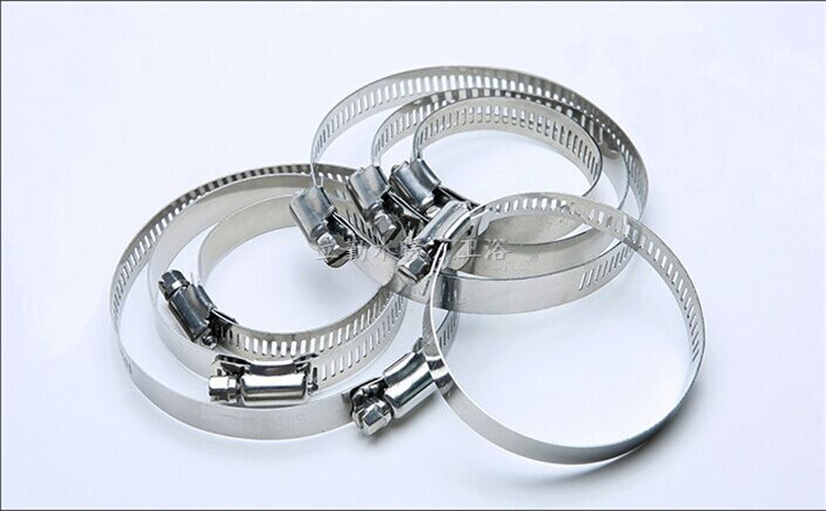 立勤 小美式不锈钢喉箍 卡环抱箍伸缩卡箍水管气管卡环