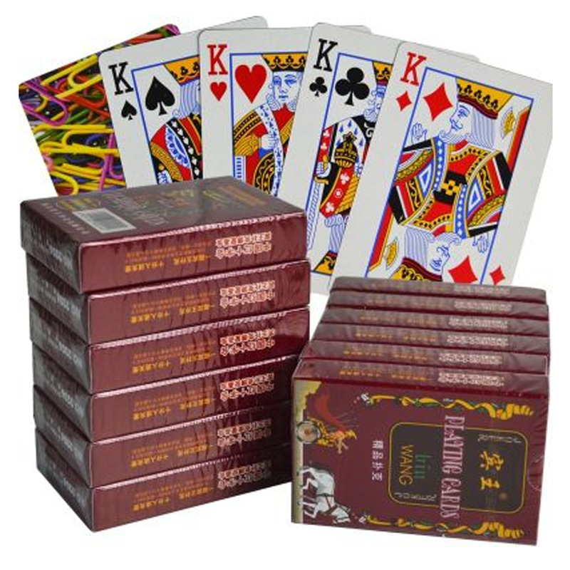 扑克牌 宾王2206扑克宾王回形针扑克内销扑克批发