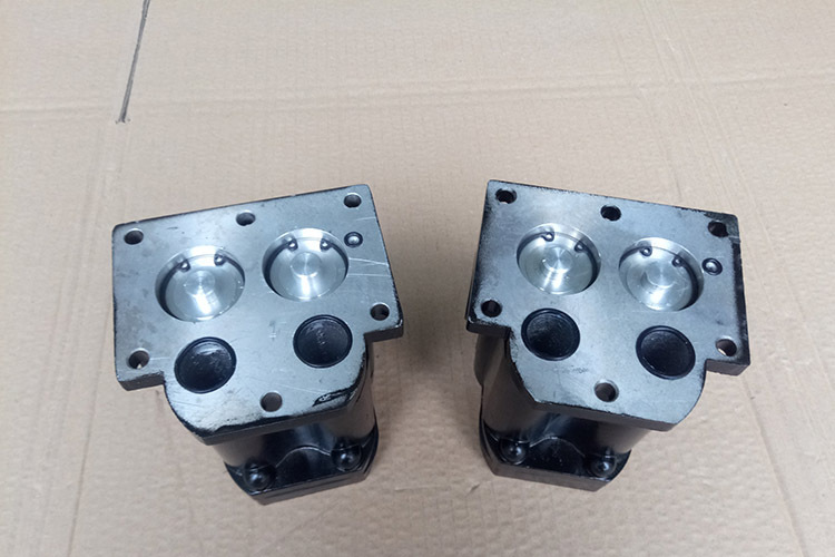 铝厂打壳出铝气缸用高温换向阀 二位五通气控阀 济南华能qgbrl-ff