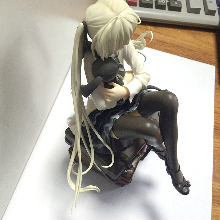 动漫手办春日野穹穹妹 皮箱子2代 二代新版 缘之空模型汽车摆件