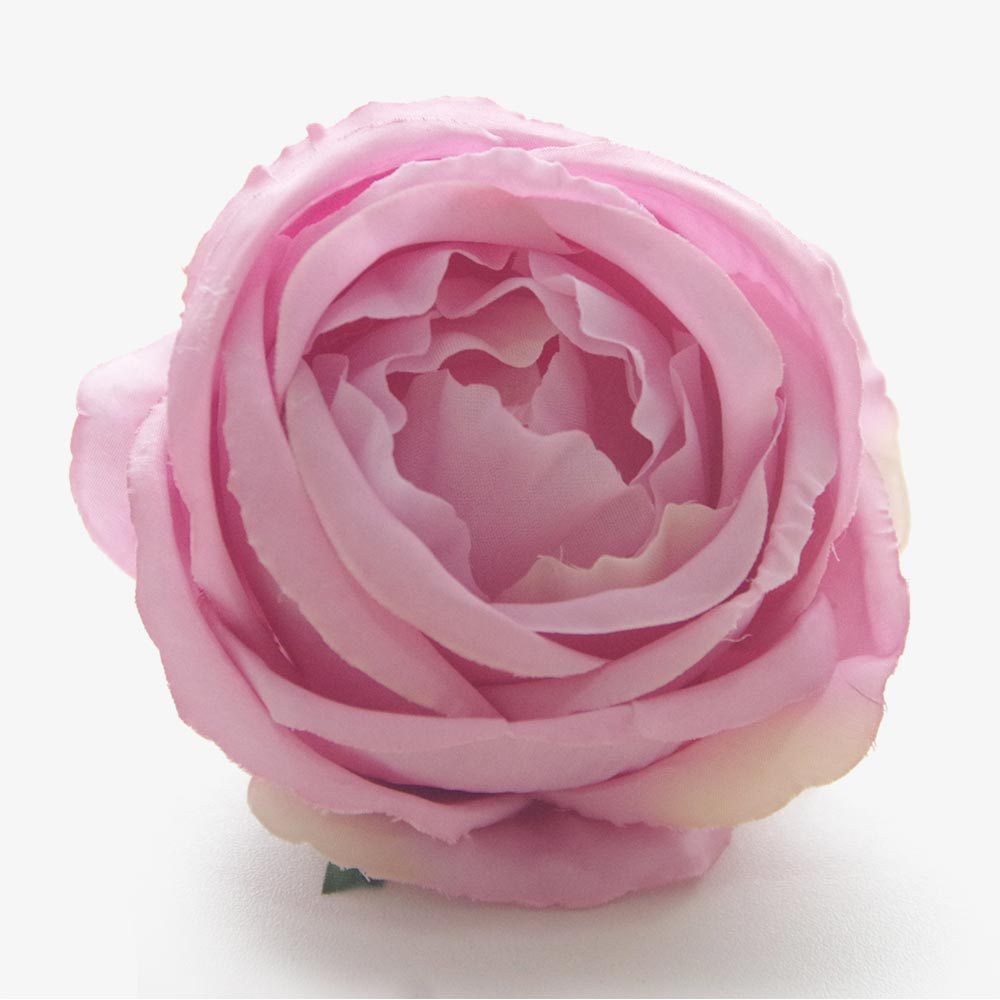 高品质贵妃玫瑰花头 240潘布材质花墙绢花 内含泡沫果婚庆仿真花