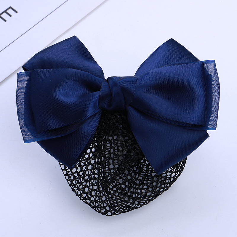 酒店服务员发夹 职业头花 护士发网兜 空姐银行移动职员头饰