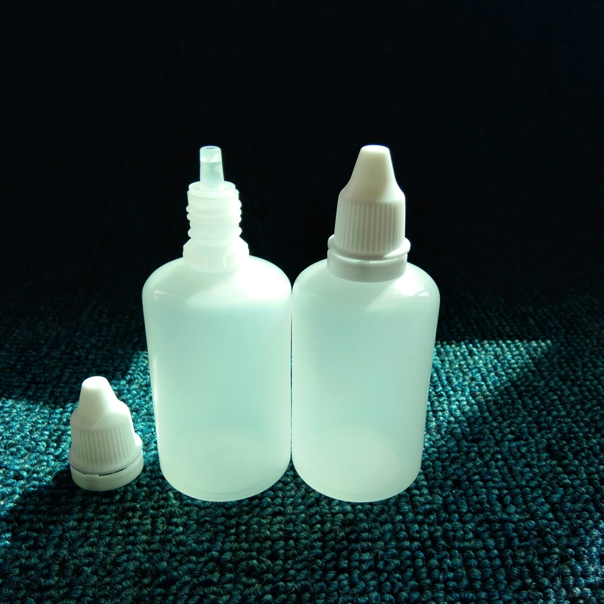 厂家直销现货供应 50ml眼药水瓶 ldpe材质 透明 带内塞塑料瓶