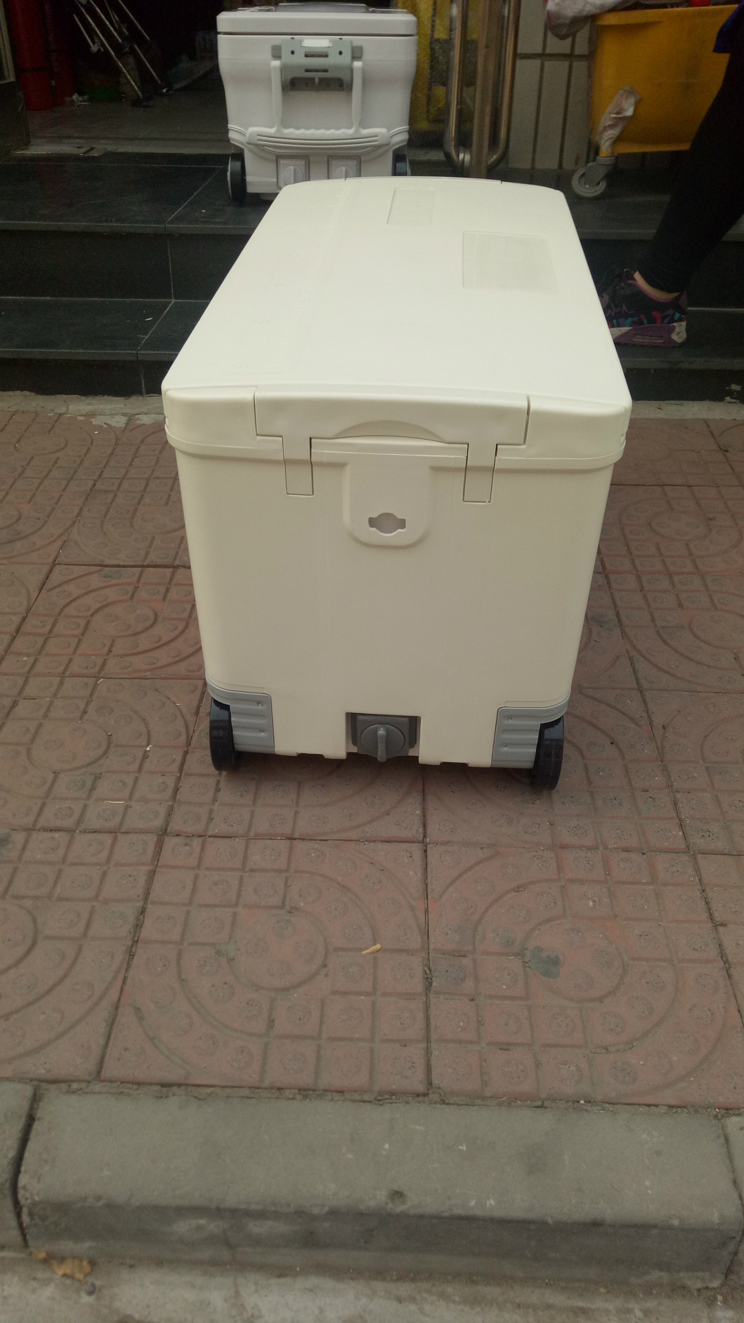 恒冠海钓箱042 66l大型钓鱼箱保温箱冰箱保冷箱鱼箱渔具冷藏箱