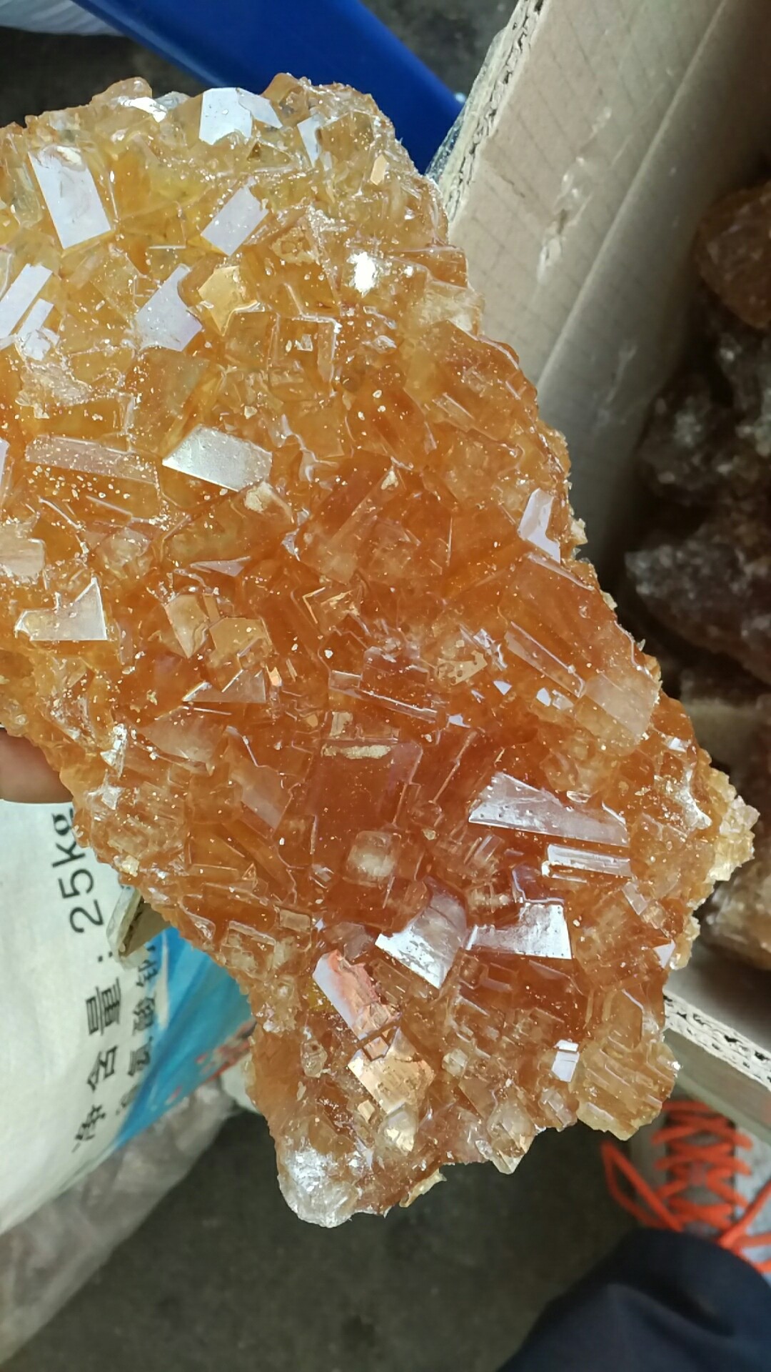 云南老冰糖 多晶冰糖 黄冰糖块冰量大从优一件代发