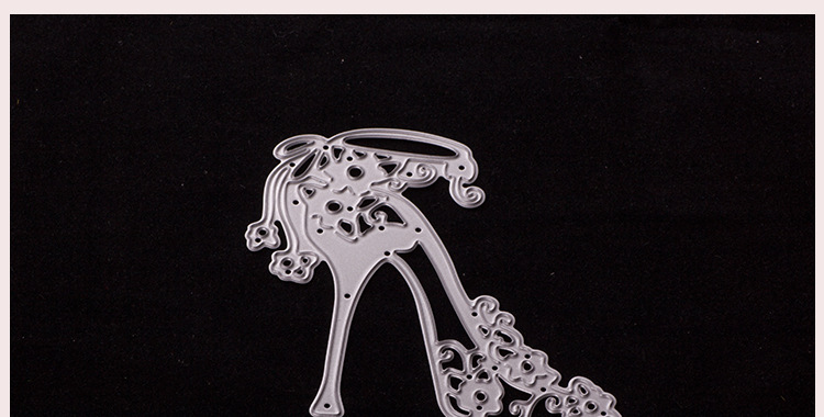 dc-226 cutting dies diy纸艺碳钢手工压花刀模 高跟鞋刀模