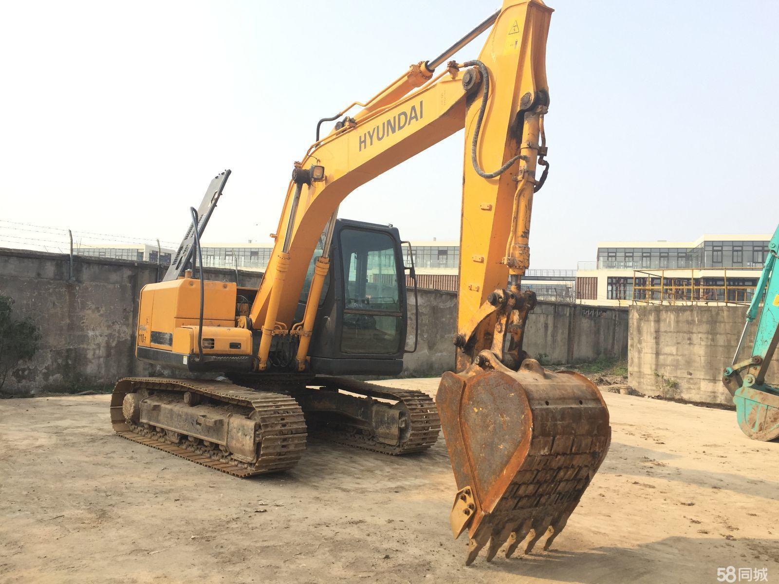 刚刚到公司  二手现代110挖机  二手现代110挖机价格  二手挖掘机