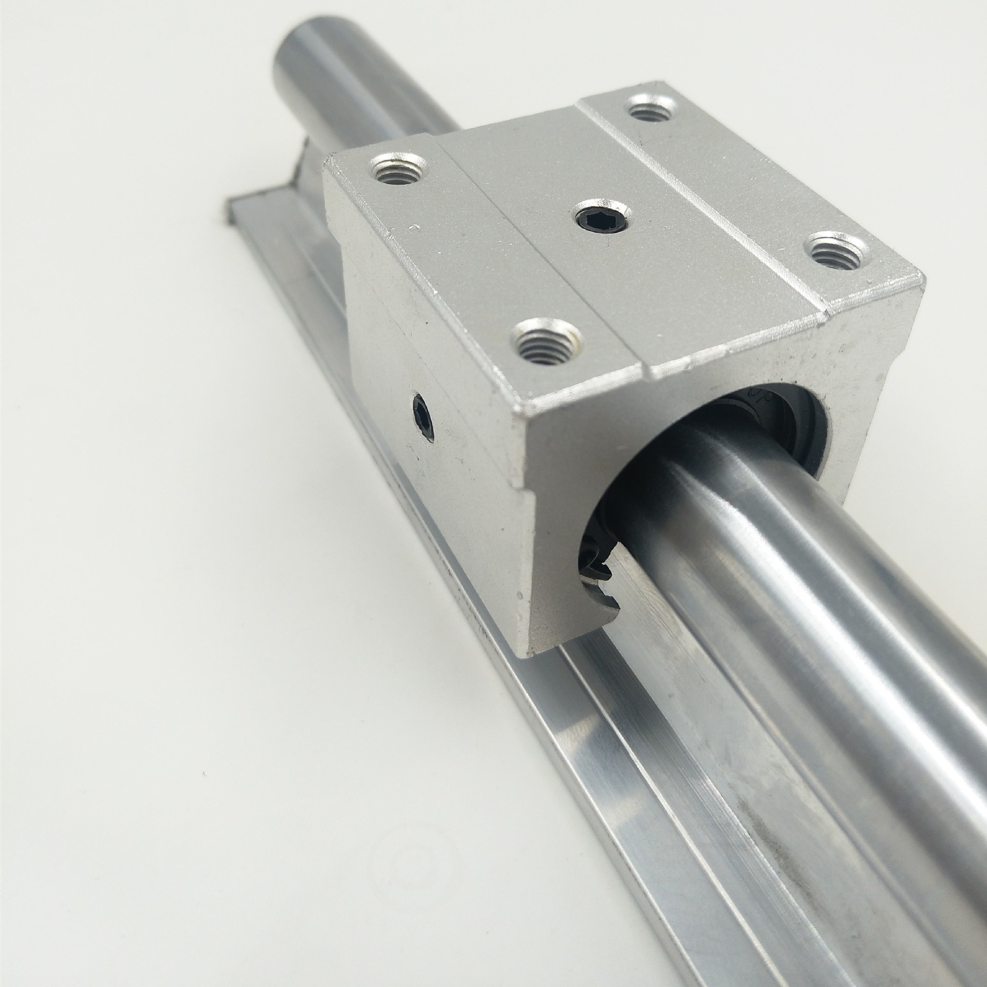 厂家直供国产直线导轨滑块铝托导轨sbr圆柱直线滑动导轨滑轨光轴