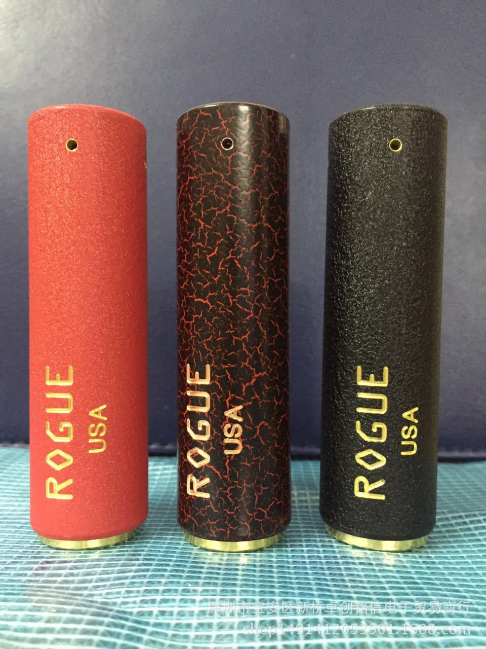 精工rogue机械杆 罗格机械杆子 裂纹黑色磨砂 不锈钢弹簧 罗杰