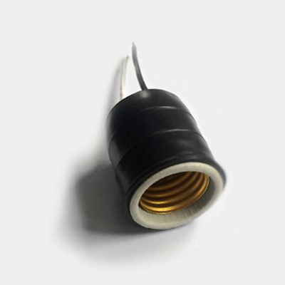 厂家直销 陶瓷橡皮防水灯头 e27吊灯头 阻燃防水防雨更安全