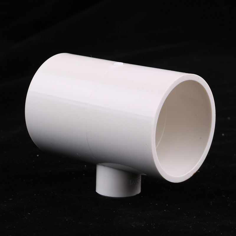 pvc白色给水管异径三通 pvc异径三通 pvc水管三通批发