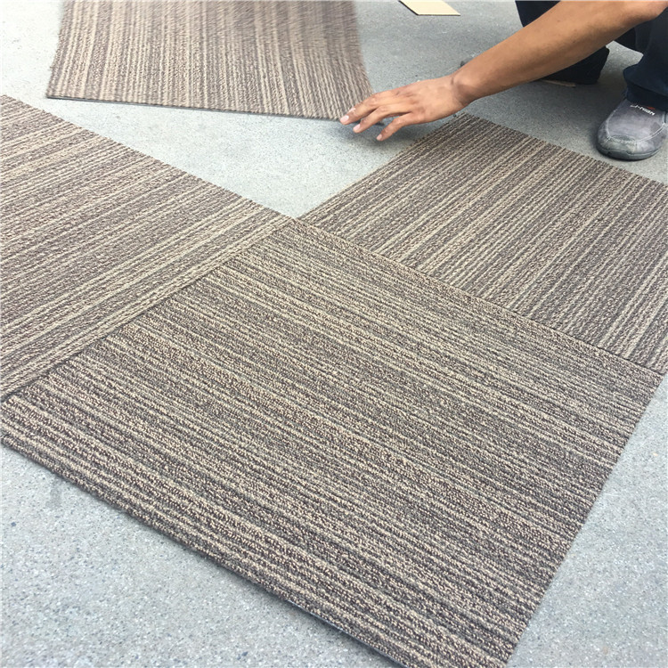 50公分*50公分尼龙阻燃方块地毯办公室b1级防火拼块地毯