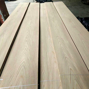 批发原木木皮白橡木山纹可染色橱柜衣柜贴面天然木皮贴面厂家直销