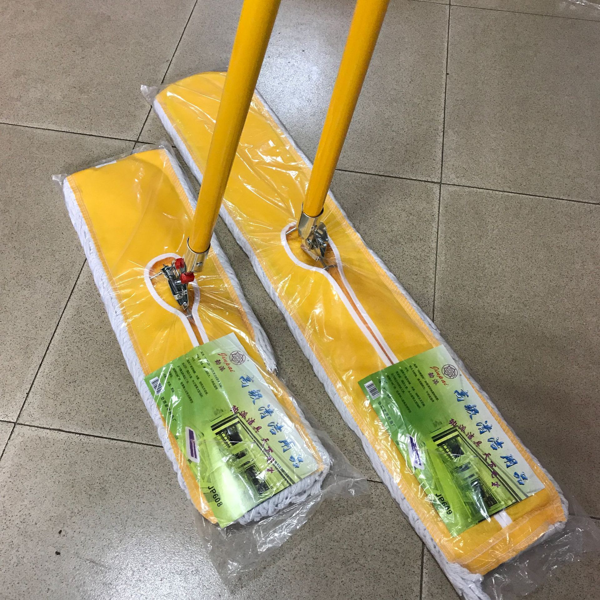 平板拖把尘推排拖棉线大号平拖宽长拖把工厂用地拖布60 90cm尘拖