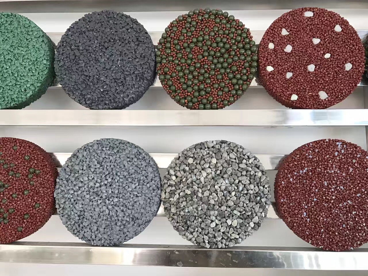 艺地提供路面透水地坪广东彩色透水混凝土广场路面茂名无砂混凝土厂家