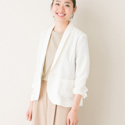 日式女装2017新款青果领一粒扣小西服外套女西装女