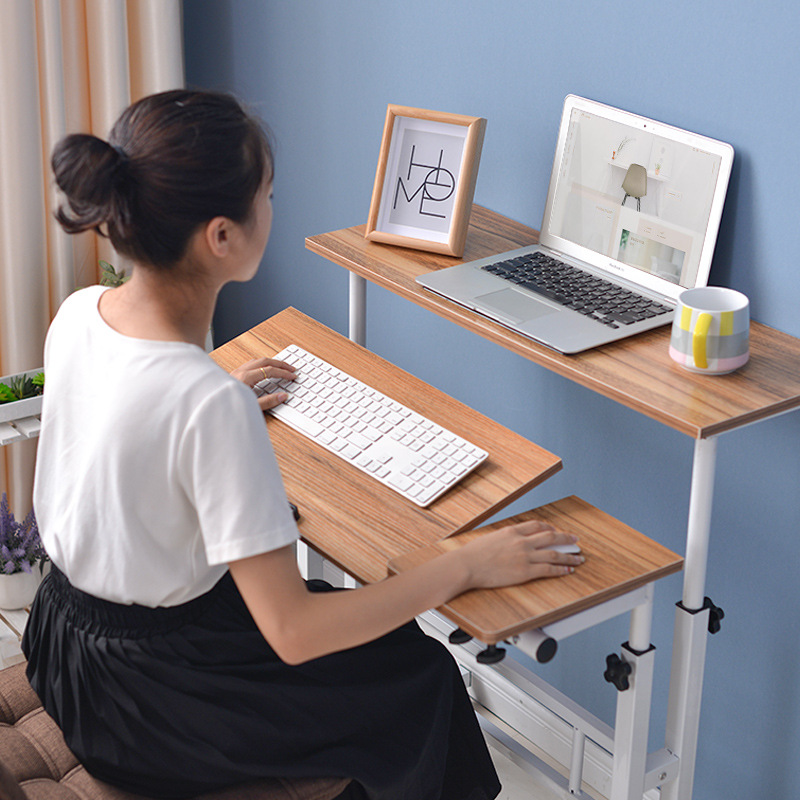 1 [Mobile Phone Exclusive] Stand-Able Computer Desk Simple Modern Desktop Computers and Laptop Home Multi-Functional Desk