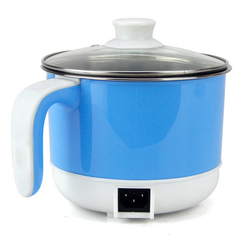 不锈钢卡通版多功能防干烧自动断电迷你蒸煮锅电热锅可定制logo