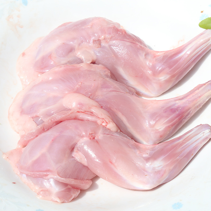 山东厂家现货供应直销现杀现卖兔前腿 味道鲜美兔前腿 价格合理