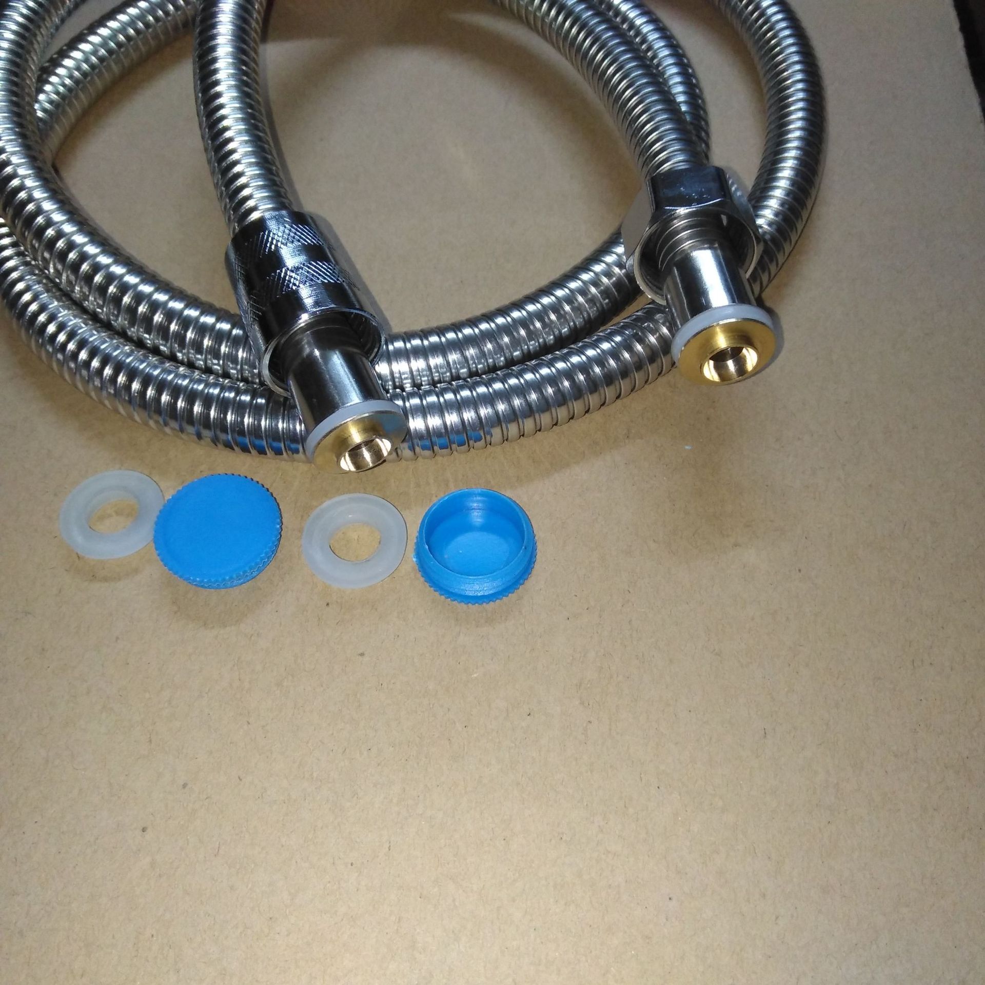 淋浴水洗加密软管不锈钢一钢一锌花洒软管4分通用接口淋浴软管