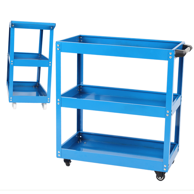 三层工具车白底