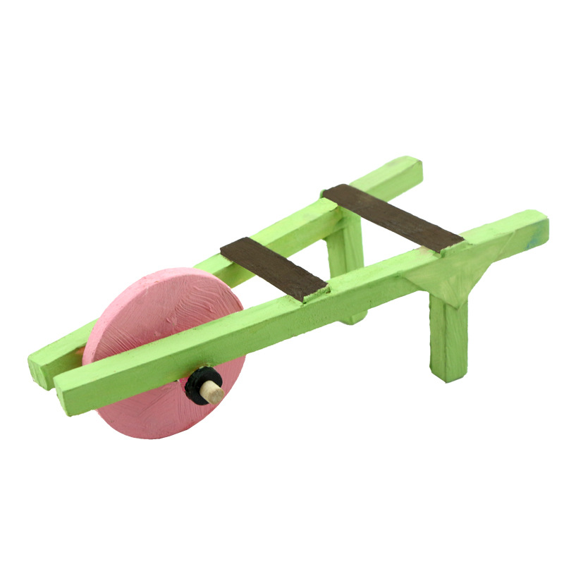 独轮车 厂家直销小巧手儿童手工科技小制作diy木制益智玩具拼装